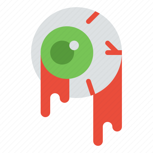 Eye, scary, eyeball, halloween icon - Download on Iconfinder