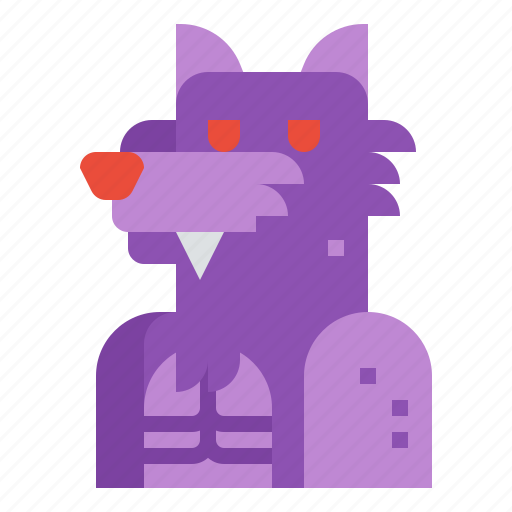 Monster, halloween, werewolf, scary icon - Download on Iconfinder