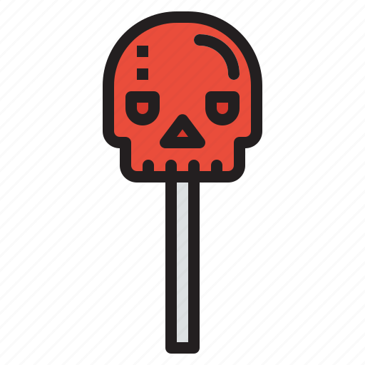 Candy, sweet, halloween, skull, horror icon - Download on Iconfinder