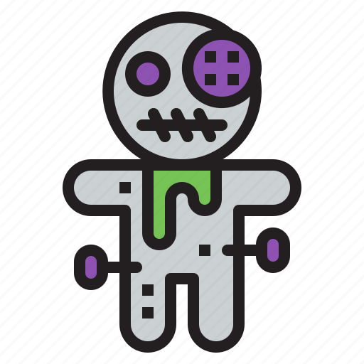 Doll, spell, halloween, voodoo icon - Download on Iconfinder
