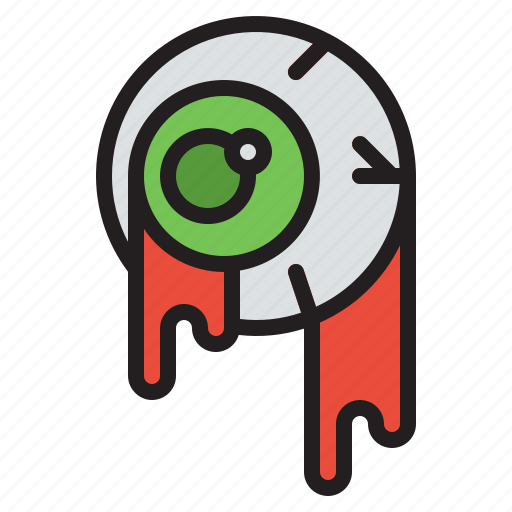 Halloween, eye, eyeball, scary icon - Download on Iconfinder