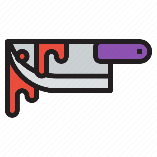 Weapon, halloween, bloody, knife icon - Download on Iconfinder