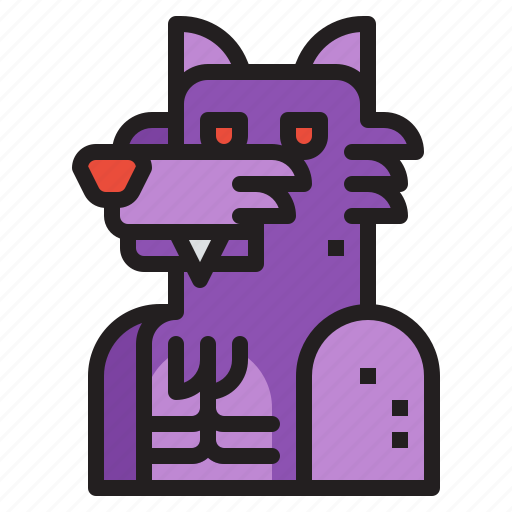 Werewolf, monster, halloween, scary icon - Download on Iconfinder