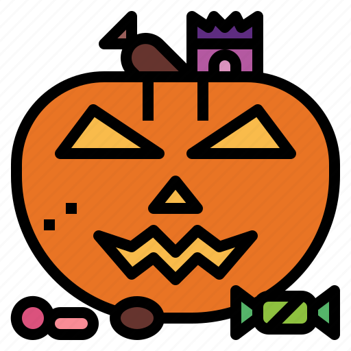 Lantern, jack, pumpkin, halloween, o, candy icon - Download on Iconfinder