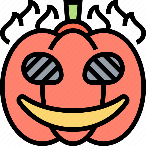 Pumpkin, halloween, decoration, carved, lantern icon - Download on Iconfinder