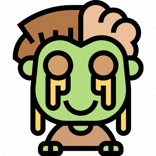 Zombie, scary, monster, undead, horror icon - Download on Iconfinder