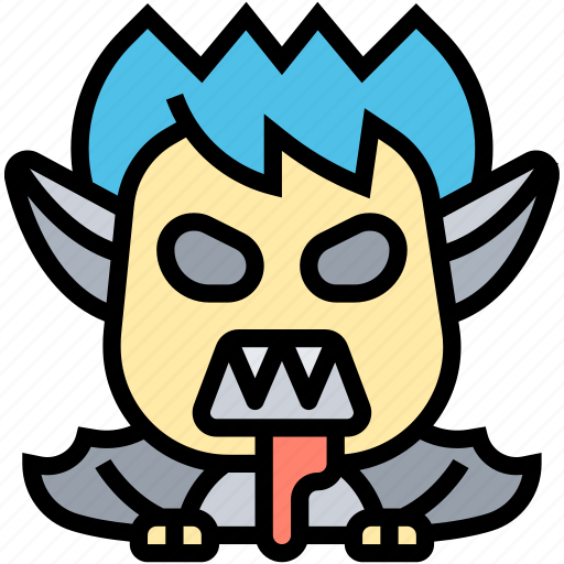 Vampire, dracula, halloween, spooky, costume icon - Download on Iconfinder