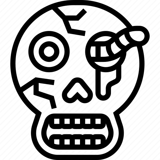 Bones, skull, scary, horror, death icon - Download on Iconfinder