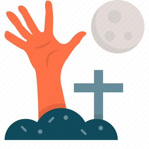 Zombie hand, evil hand, scary hand, hand, ghost icon - Download on Iconfinder