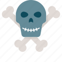 ghost, skull, monster, skeleton, demon