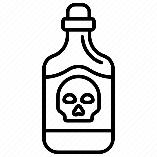 Poison, halloween, danger, potion, toxic icon - Download on Iconfinder