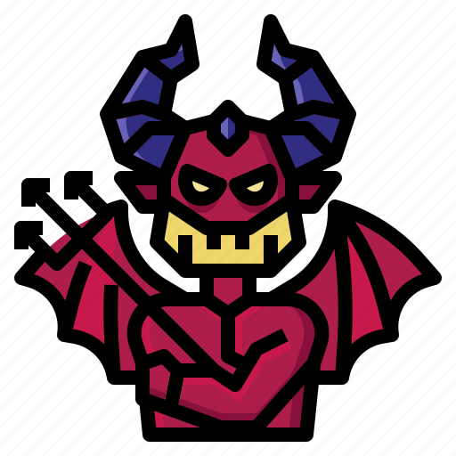 Satan, devil, demon, giant, horror icon - Download on Iconfinder