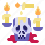 ritual, horror, skeleton, death, skull 