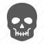 skull, human, halloween, pirate, warning, death 