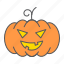 halloween, pumpkin, holiday, scary, face, horror 