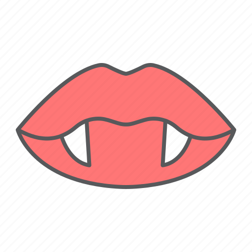 Vampire, lips, teeth, mouth, halloween, sexy, woman icon - Download on Iconfinder