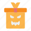 halloween, gift, box 