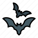 halloween, bats 