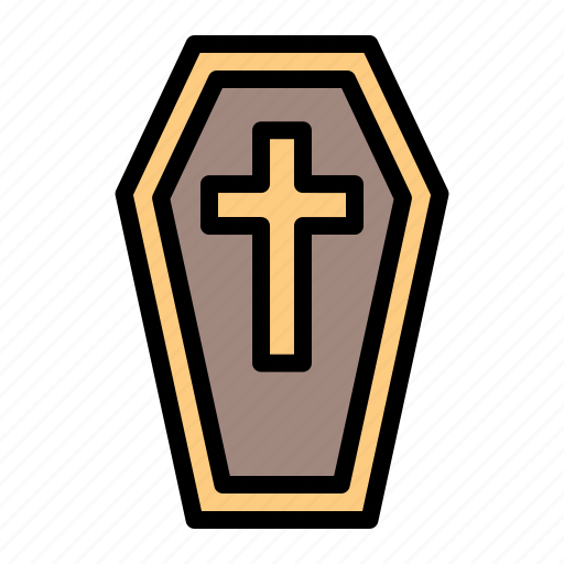 Halloween, coffin icon - Download on Iconfinder