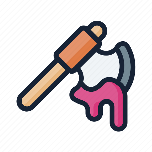 Axe, blood, halloween, scary, spooky icon - Download on Iconfinder