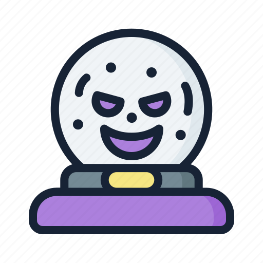 Ball, crystal, dreadful, halloween, magic icon - Download on Iconfinder