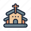 cathedral, catholic, christian, church, cross 