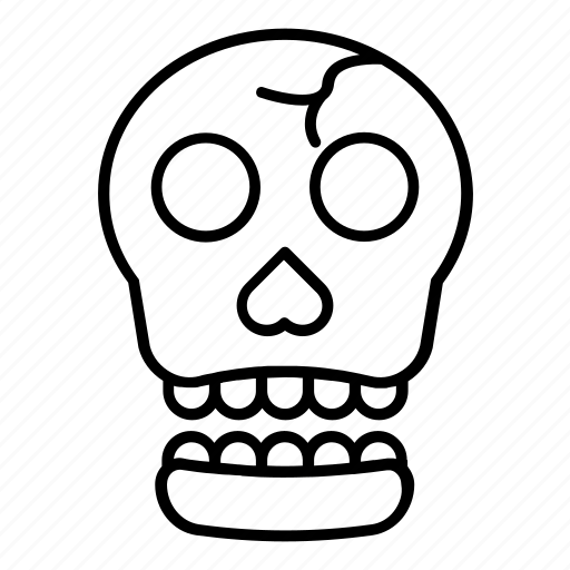 Halloween, skull, scary, horror, death icon - Download on Iconfinder