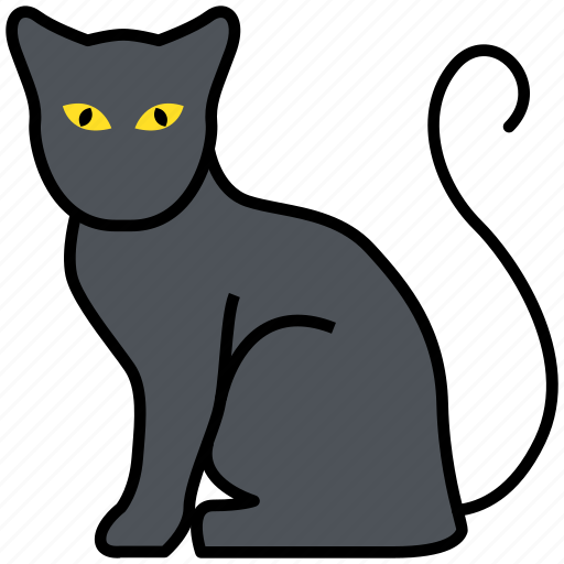 Halloween, cat, animal, spooky, pet icon - Download on Iconfinder