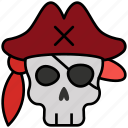 halloween, pirate, death, skull, roger