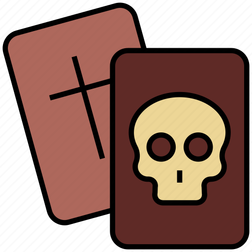 Halloween, cards, skull, scary, horror icon - Download on Iconfinder