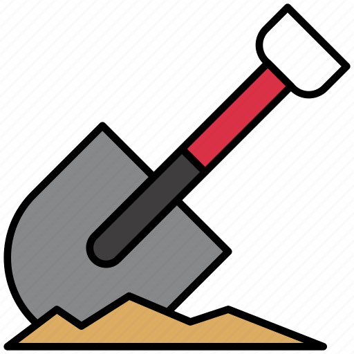 Halloween, spade, shovel, dig icon - Download on Iconfinder
