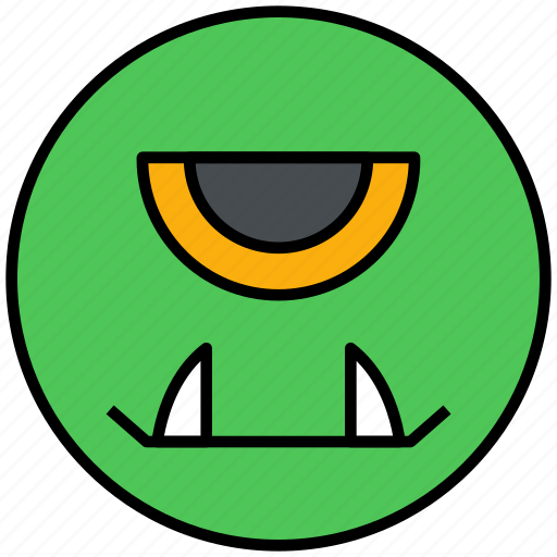 Halloween, cyclops, horror, monster, spooky, scary icon - Download on Iconfinder