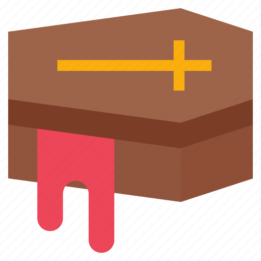 Halloween, coffin, death, tomb, horror icon - Download on Iconfinder