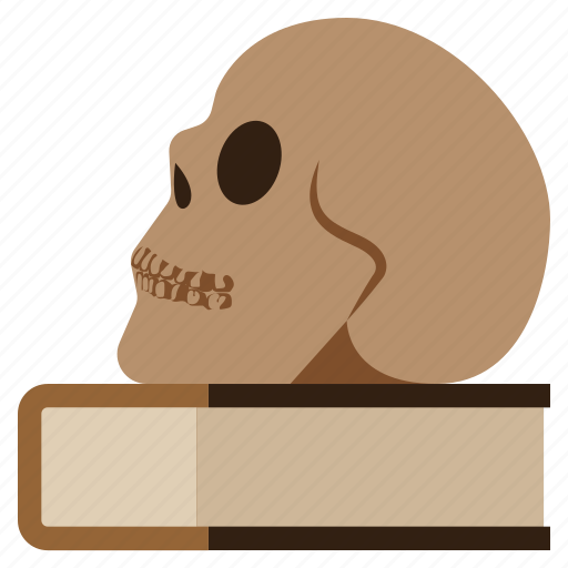 Halloween, skull, book, spell, magic icon - Download on Iconfinder