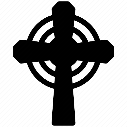 Halloween, celtic, cross, death, grave, tomb icon - Download on Iconfinder