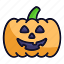 decoration, halloween, nightmare, pumpkin, scary
