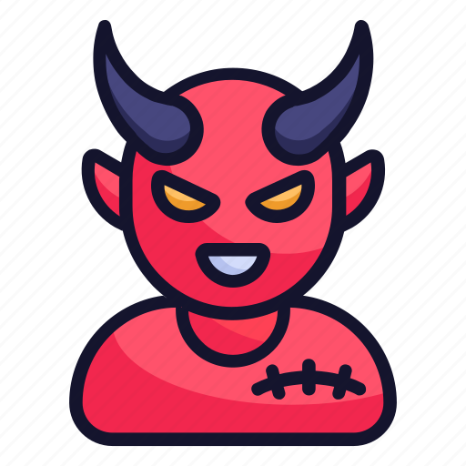 Devil, halloween, horror, monster, scary icon - Download on Iconfinder