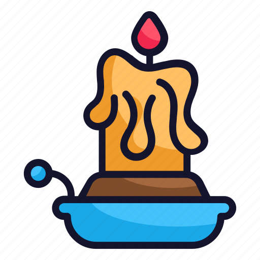 Candle, flame, halloween, light, night icon - Download on Iconfinder