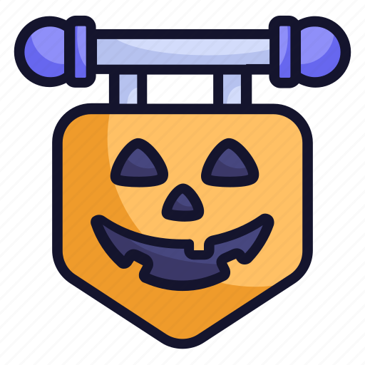 Flag, halloween, spooky, scary, horror icon - Download on Iconfinder