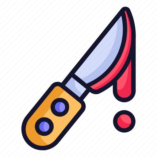 Halloween, knife, scary, spooky, weapon, horror icon - Download on Iconfinder