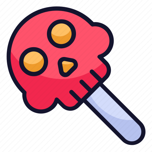 Halloween, lollipop, skull, spooky, sweets icon - Download on Iconfinder