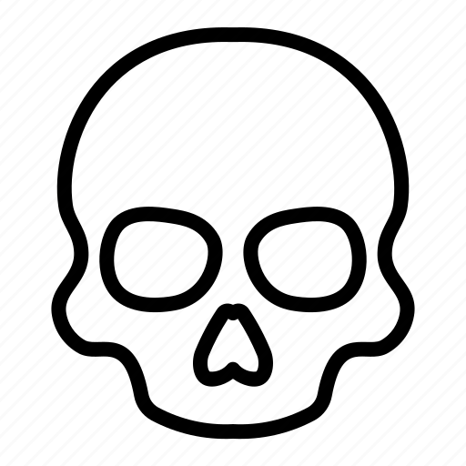 Skull, halloween, scary, horror, creepy icon - Download on Iconfinder