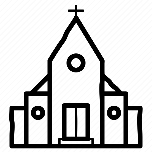 Church, halloween, doodle, horror, ghost, christian, scary icon - Download on Iconfinder