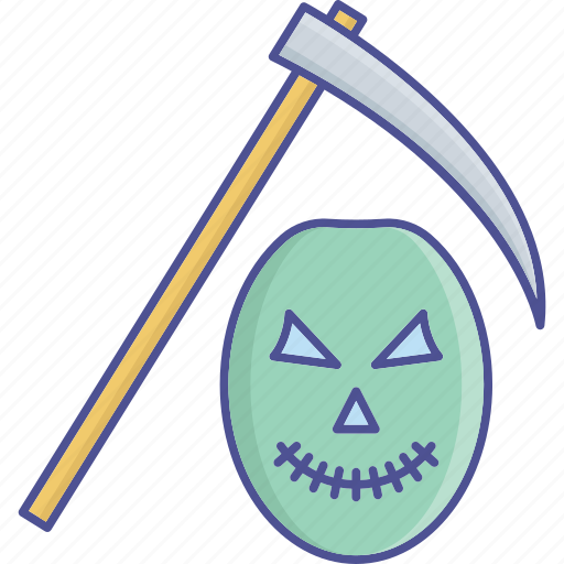 Death, death with scythe, ghost, halloween, horror icon - Download on Iconfinder