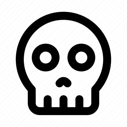 Skull, dead, kill, dangerous, bone icon - Download on Iconfinder