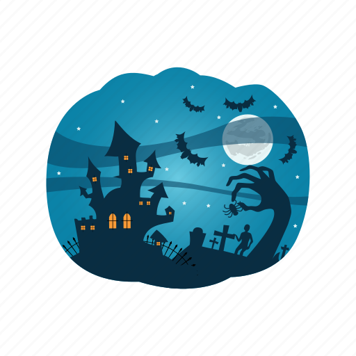 Halloween, castle, building, scary, creepy icon - Download on Iconfinder