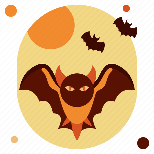 Bat, wings, halloween, pumpkin, spooky, horror, scary icon - Download on Iconfinder