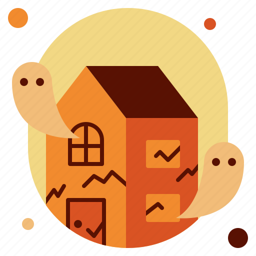 Haunted, house, halloween, holiday, pumpkin, spooky, horror icon - Download on Iconfinder