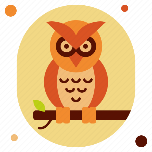 Ominous, owl, halloween, pumpkin, spooky, horror, scary icon - Download on Iconfinder