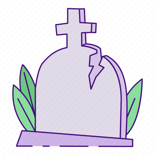 Gravestone, grave, tombstone, cemetery, rip, funeral, death icon - Download on Iconfinder